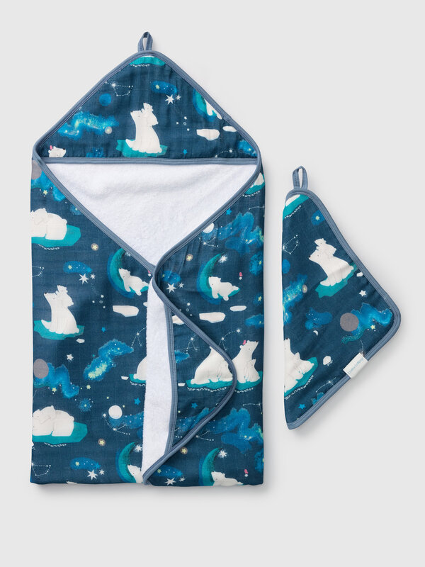 Loulou Lollipop Loulou Lollipop Hooded Towel Set