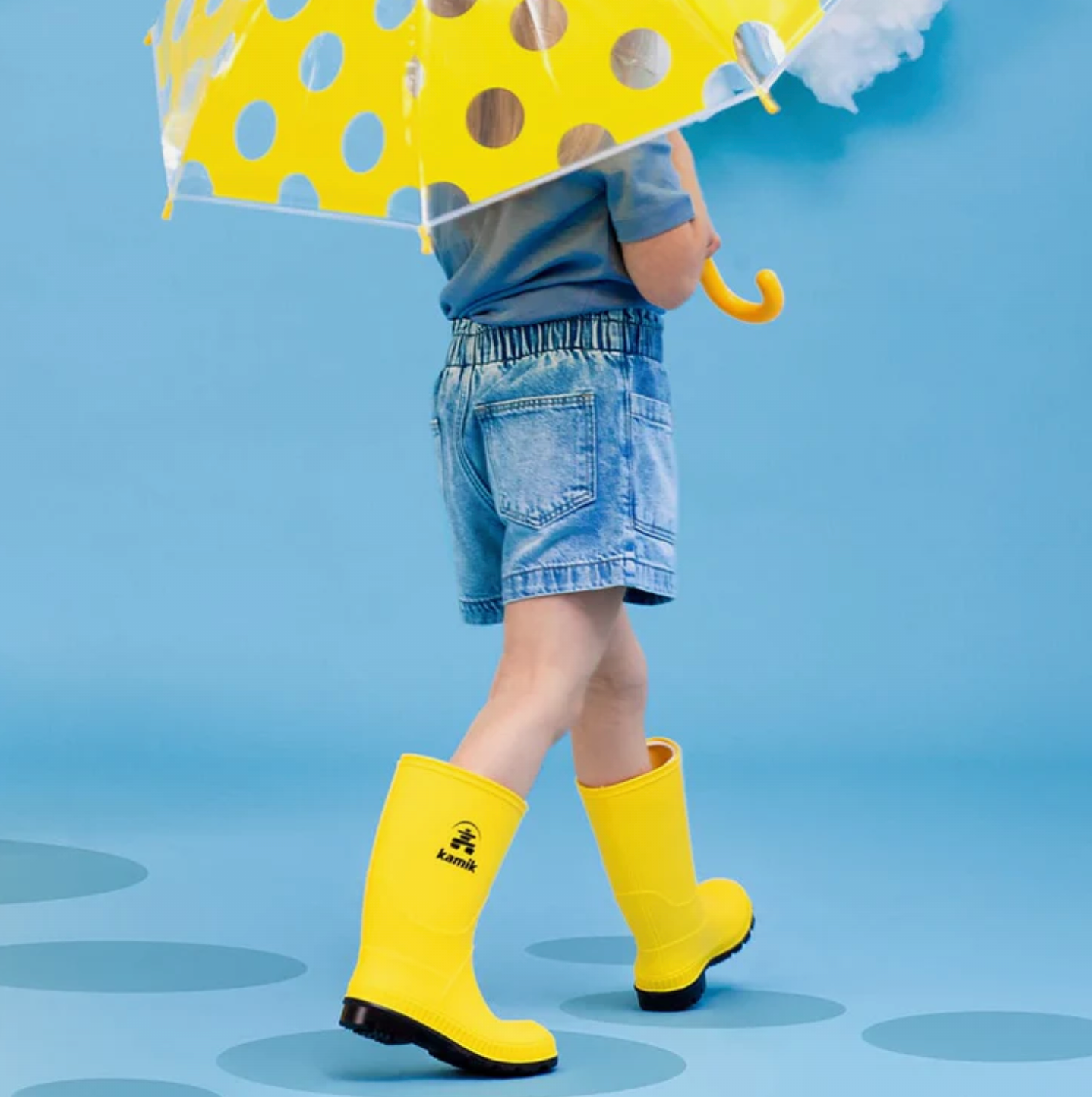 Stomp Rain Boot - Yellow