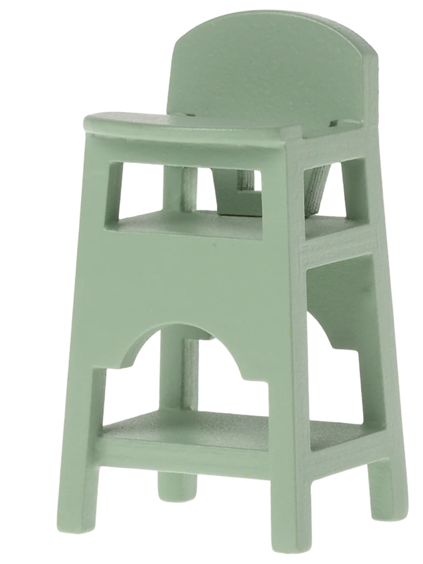 Maileg High Chair, Mouse - Mint