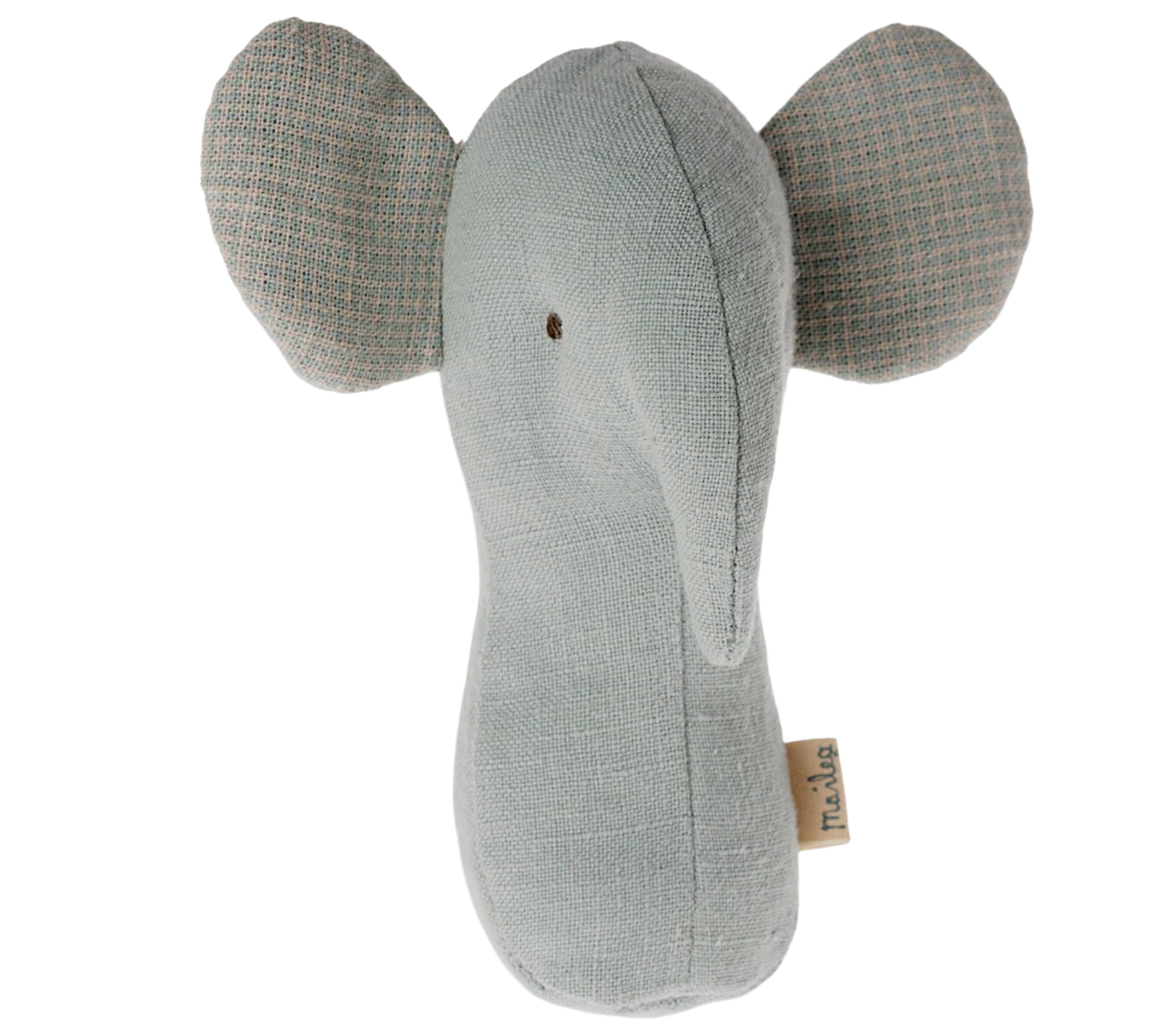 Lullaby Friends, Elephant Rattle - Light Dusty Blue