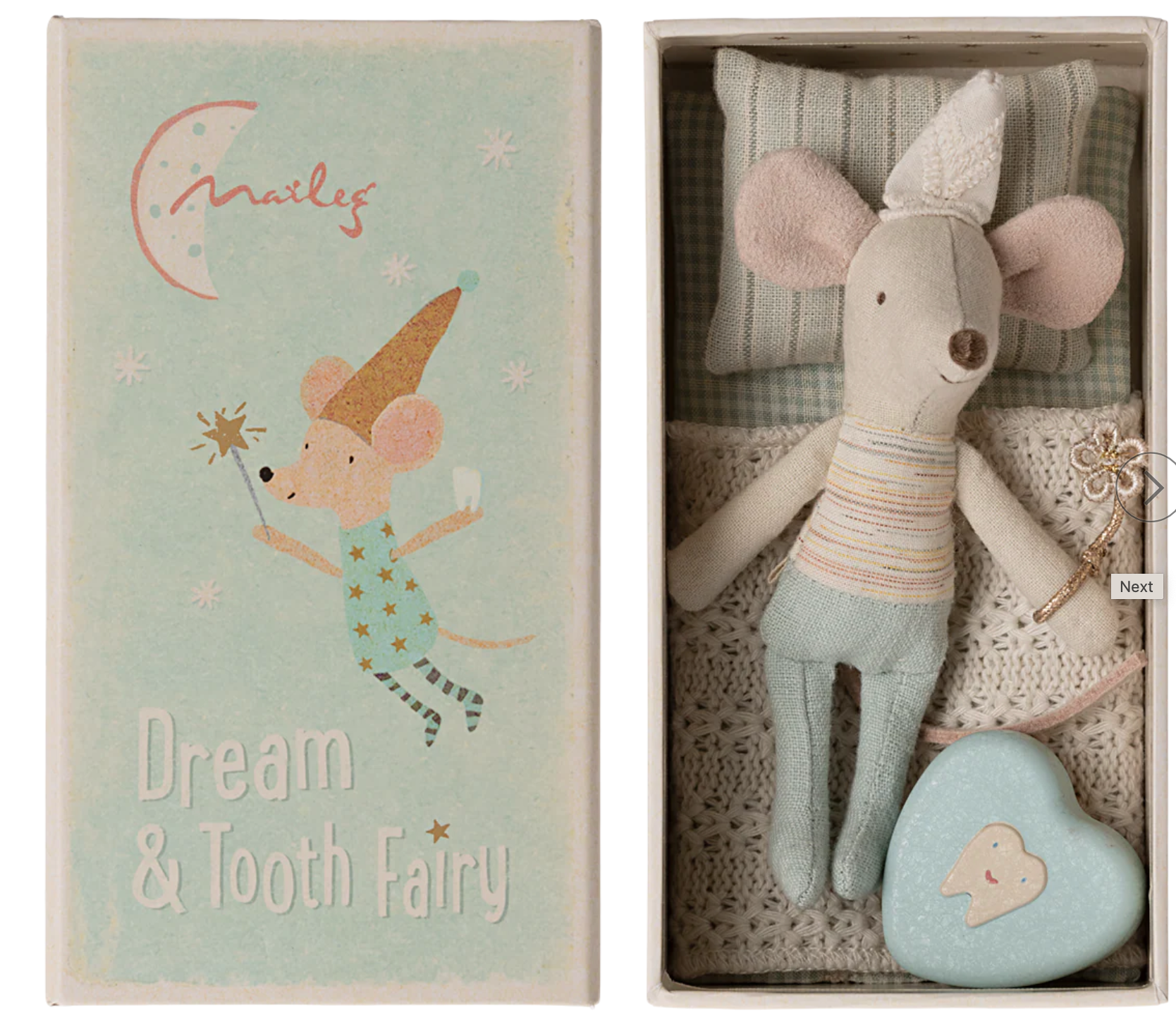 Tooth Fairy Mouse, Little Brother in Matchbox