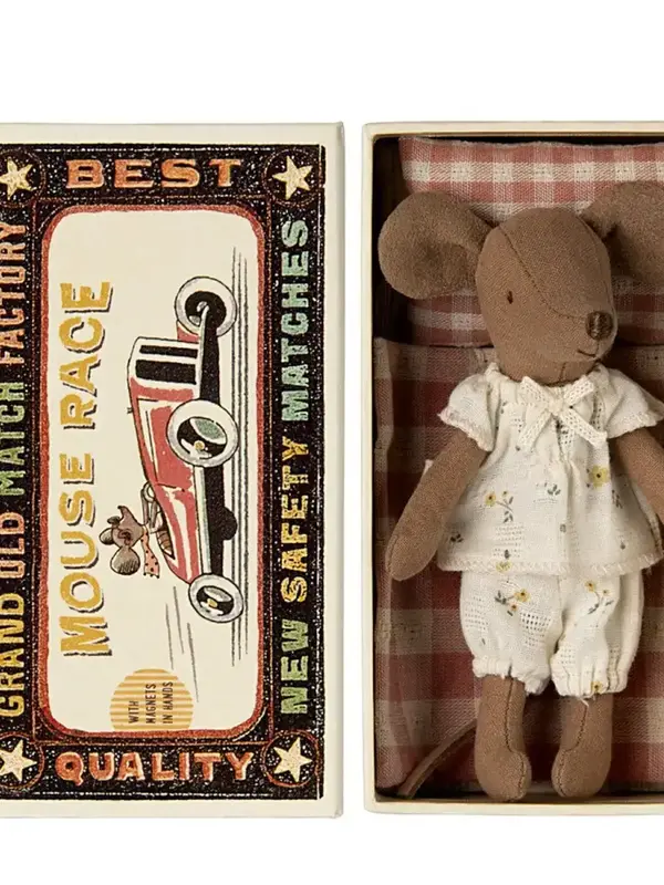Maileg Big Sister Mouse in Matchbox