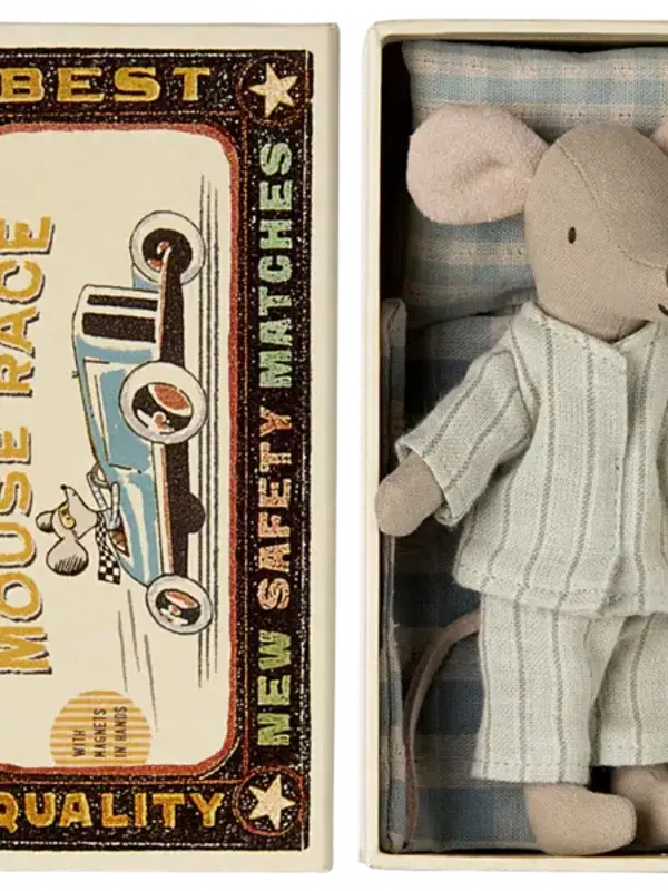 Maileg Big Brother Mouse in Matchbox