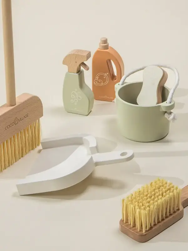 Coco Village Wooden Cleaning Playset