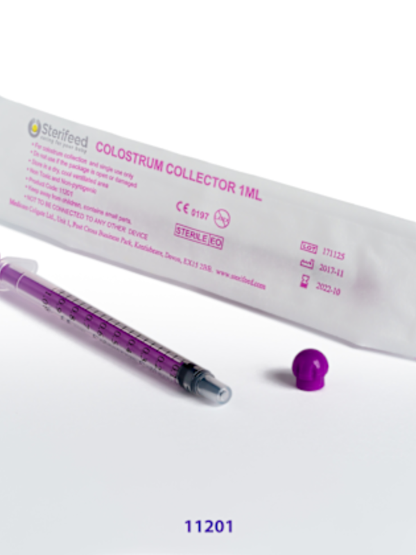 Colostrum Collector w/ cap 1ml - 5pk