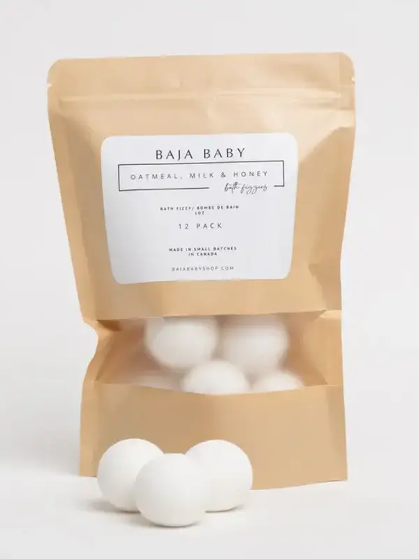 Baja Baby Mini Fizzies - Oatmeal + Honey