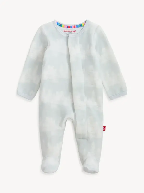 Birch Trees Velour Footie