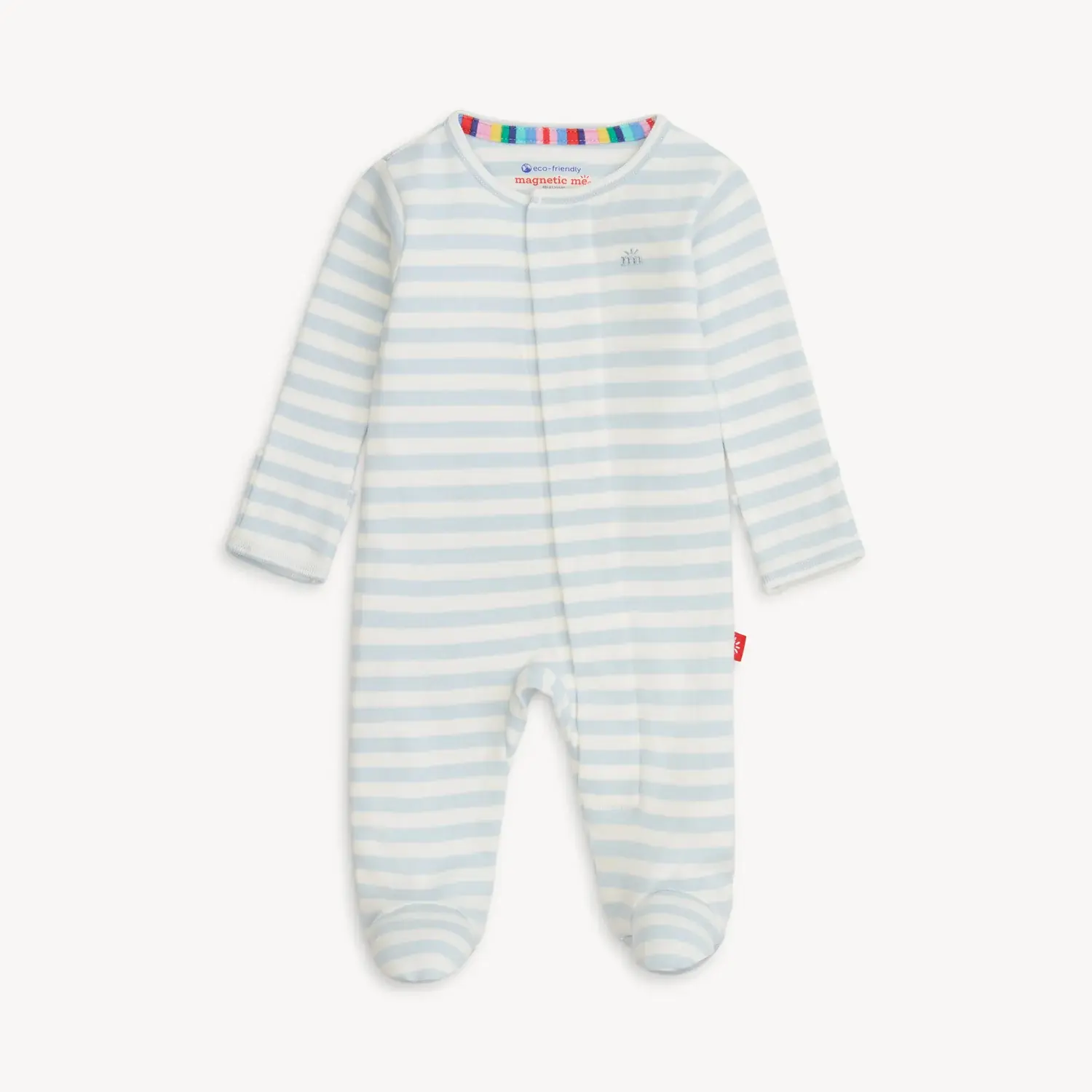 Blue Stripe Footie