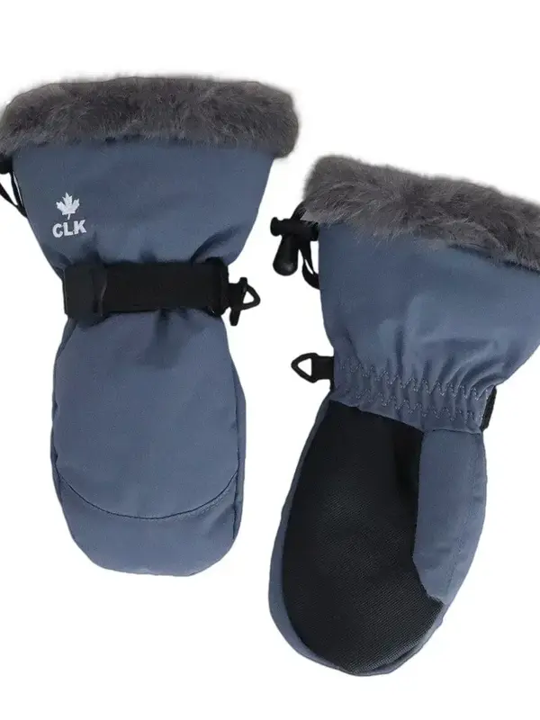 Calikids Faux Fur Cuff Mitts