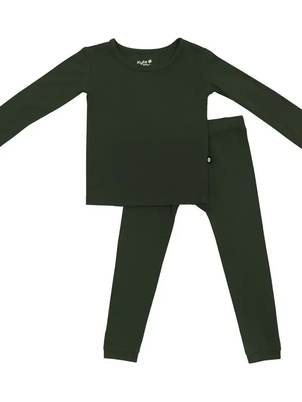 Kyte Long Sleeve Pajama Set - Fir