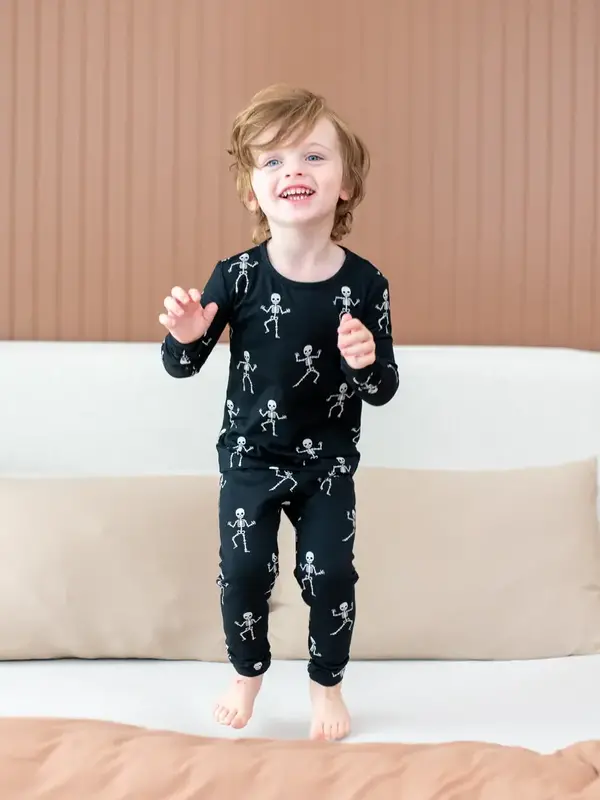 Kyte Long Sleeve Pajama Set - Skeleton