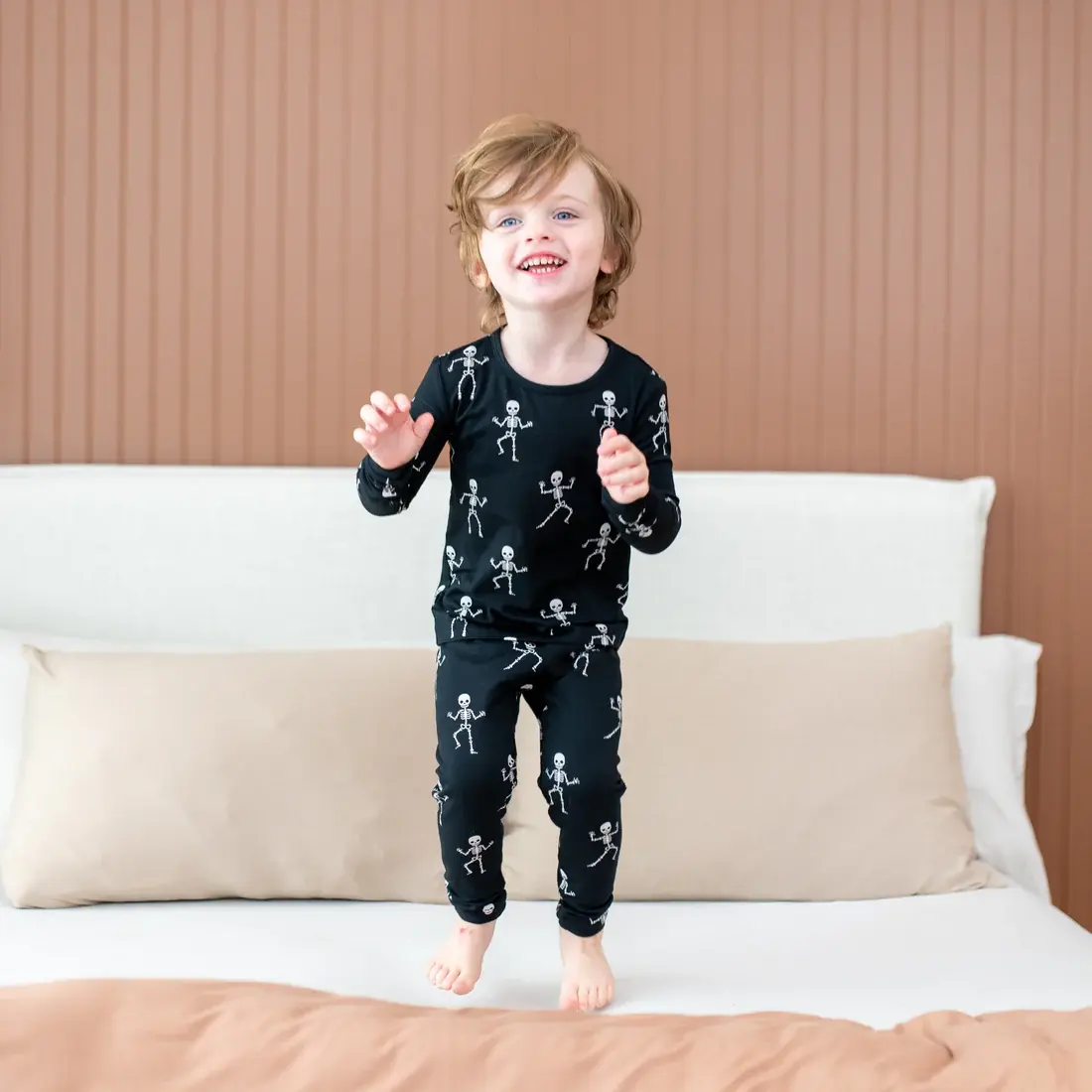 Kyte Long Sleeve Pajama Set - Skeleton
