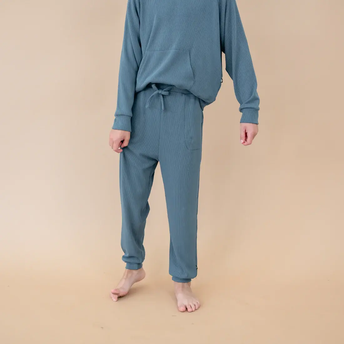 Kyte Ribbed Jogger - Atlantic