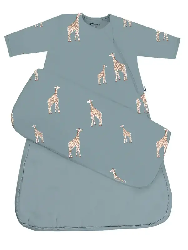 Bamboo Long Sleeve Sleep Bag - Giraffe 1 TOG