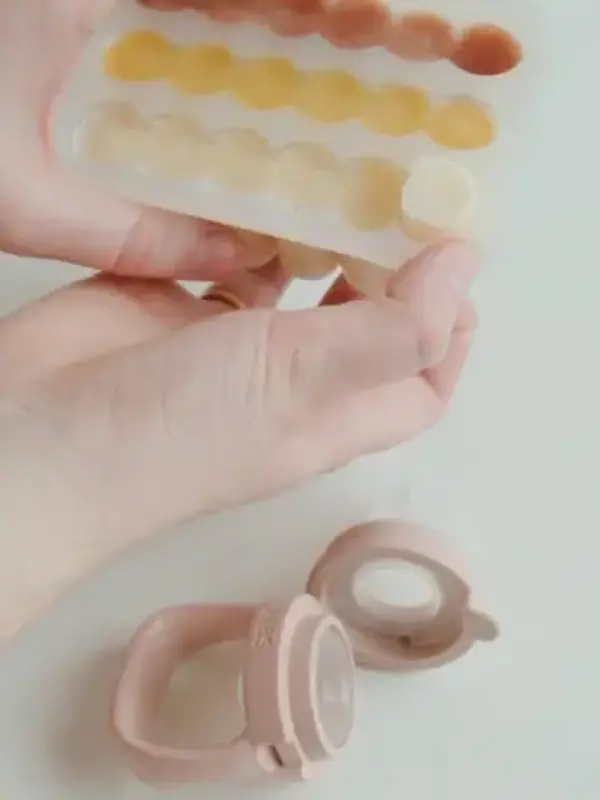 Bibs Baby Food Freezer Tray - Ivory