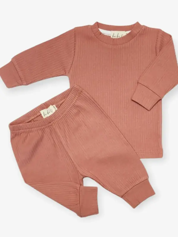 ba.be.o Pink Terracotta Two Piece Suit