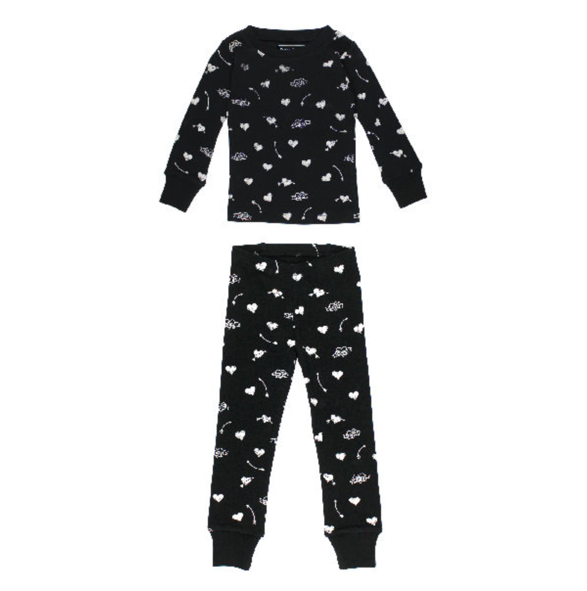Organic Long Sleeve Pajamas - Mom Heart