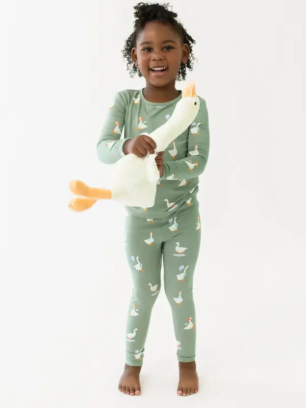 Kyte Long Sleeve Pajama Set - Silly Goose