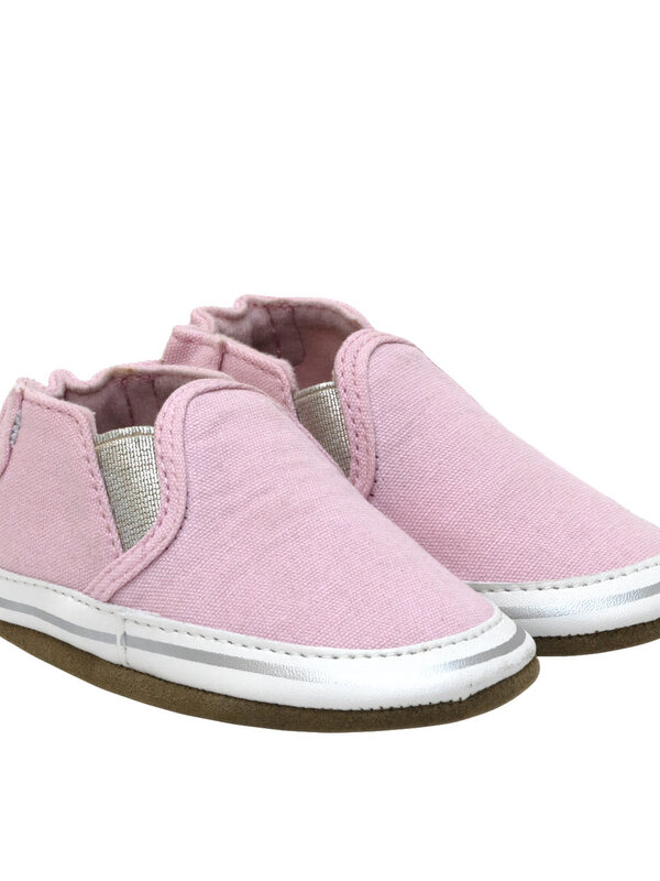 Robeez Robeez Soft Soles - Leah Basic Pink 0-6M