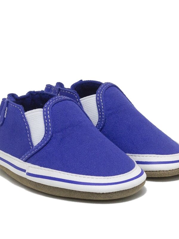 Robeez Robeez Soft Soles -  Liam Blue 0-6M