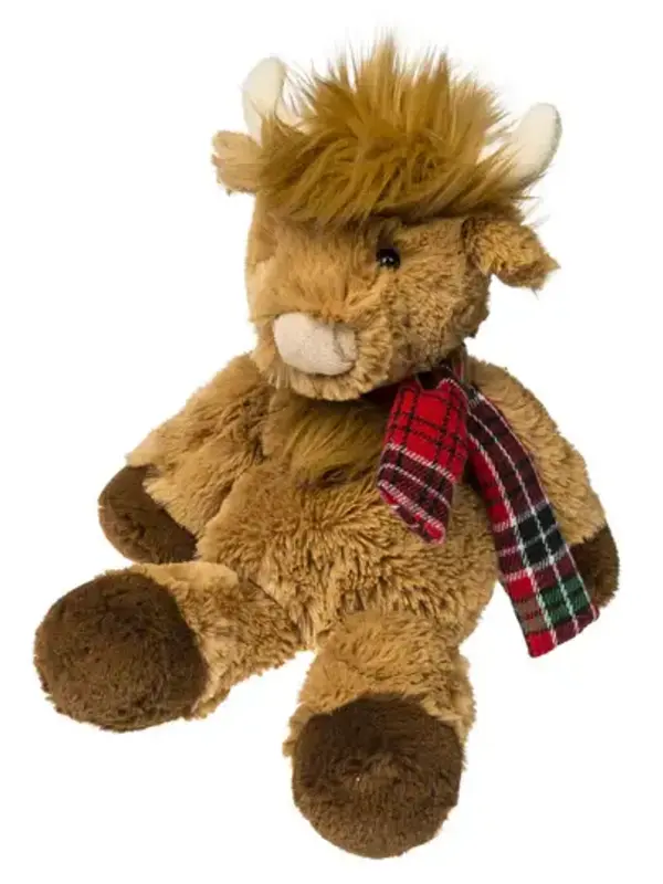 Mary Meyer Baby Marshmallow Zoo Jr. - Highland Cow