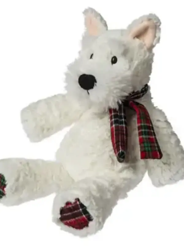 Mary Meyer Baby Marshmallow Zoo - Scottie w/ Scarf