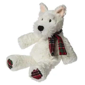 Marshmallow Zoo - Scottie w/ Scarf