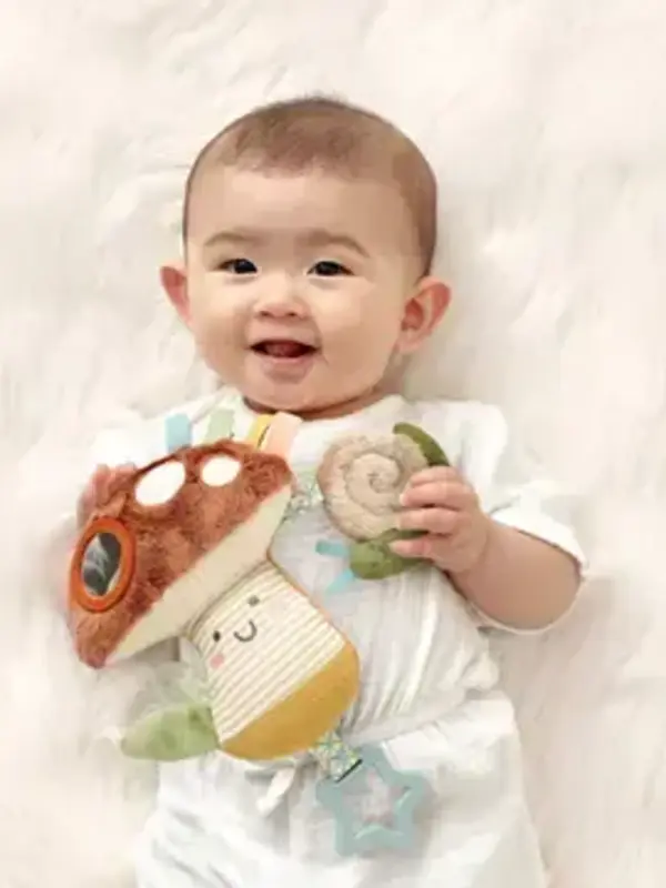 Itzy Ritzy Bitzy Traveler Toy - Mushroom