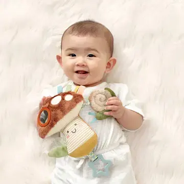 Bitzy Traveler Toy - Mushroom
