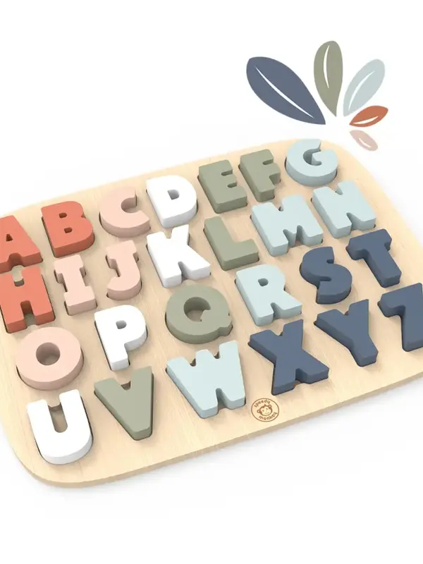 Speedy Monkey Alphabet Puzzle