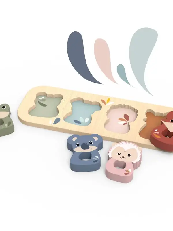 Speedy Monkey Animals Puzzle