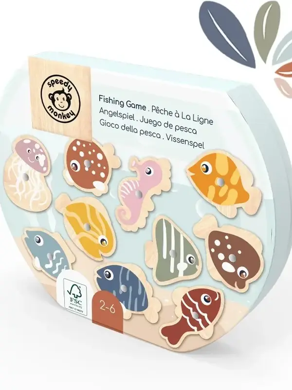 Speedy Monkey Fishing Game