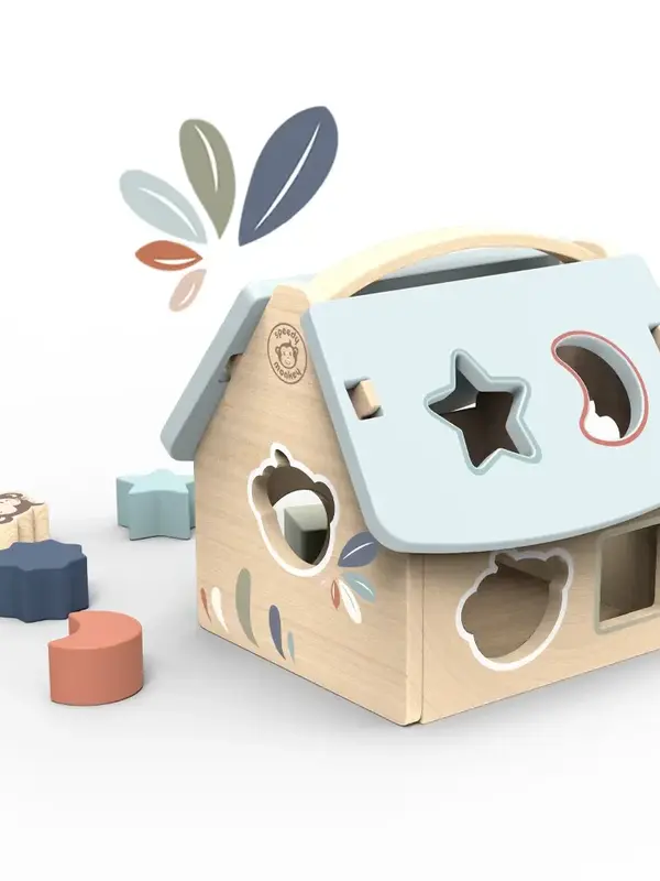 Speedy Monkey House Shape Sorter
