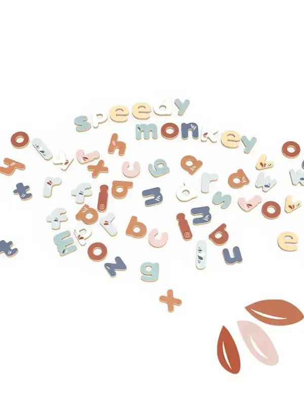 Speedy Monkey Magnetic Lettters