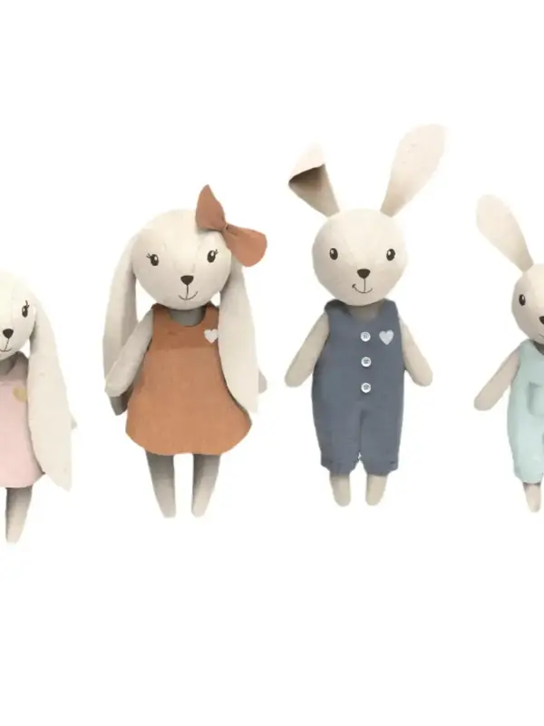 Speedy Monkey Rabbit Family