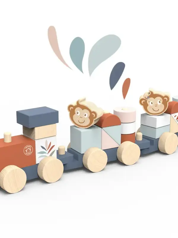Speedy Monkey Train Stacker
