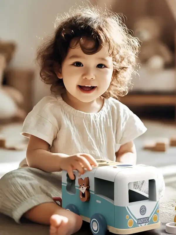 Speedy Monkey Van Shape Sorter