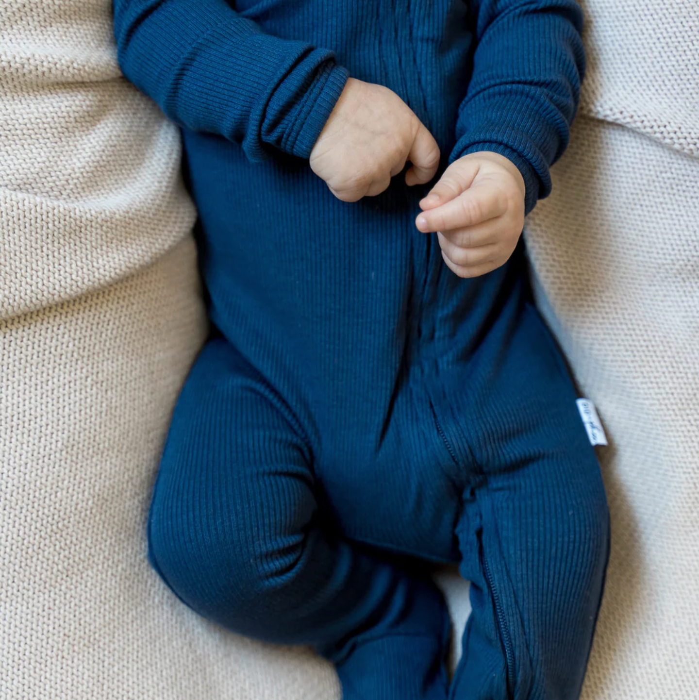 Bamboo Rib Footie - Nightfall