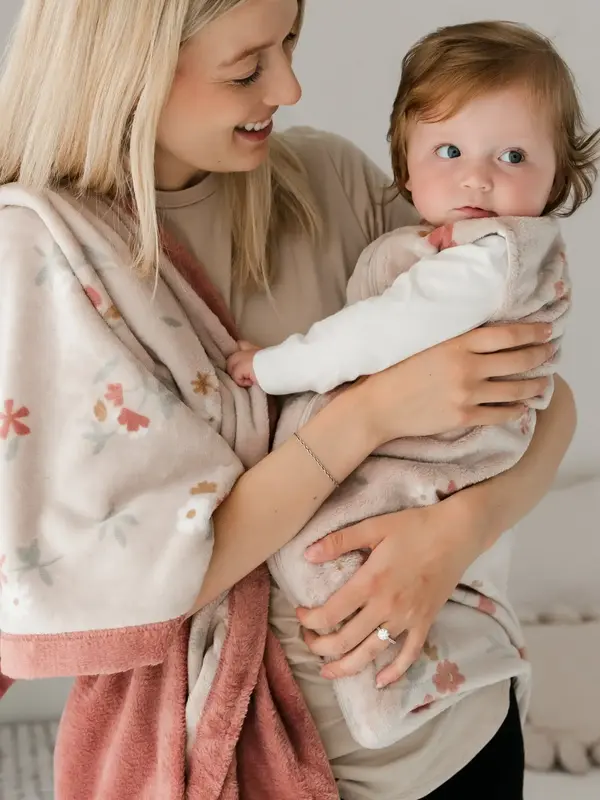 Perlimpinpin Floral Plush Sleep Bag