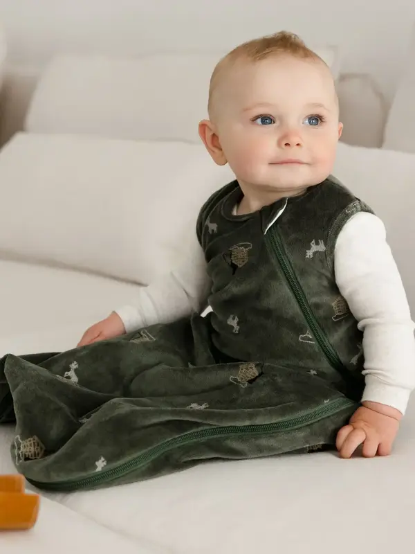 Perlimpinpin Forest Velvet Sleep Bag