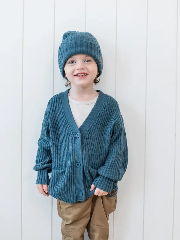 Chunky Knit Rib Beanie