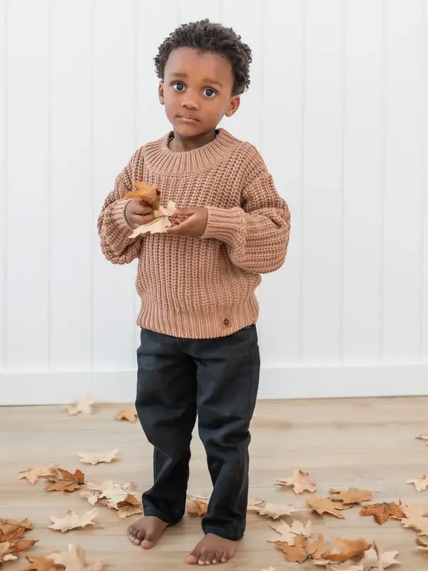 Chunky Knit Sweater - Latte