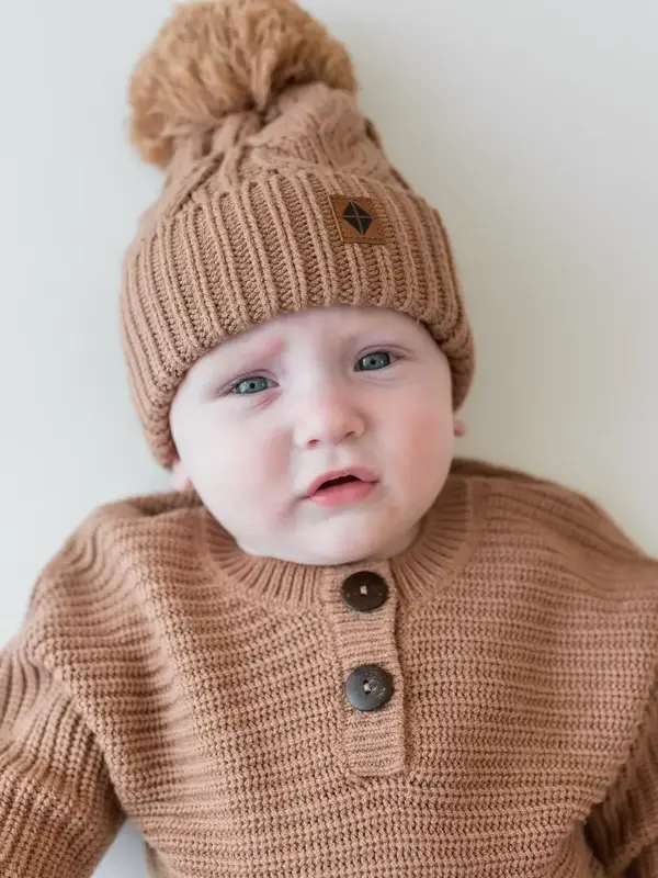 Chunky Cable Knit Beanie