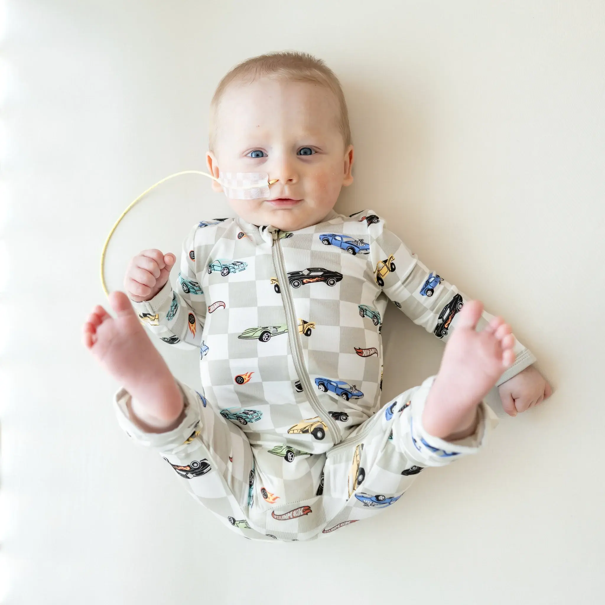 Kyte Zipper Romper - Fast + Fierce