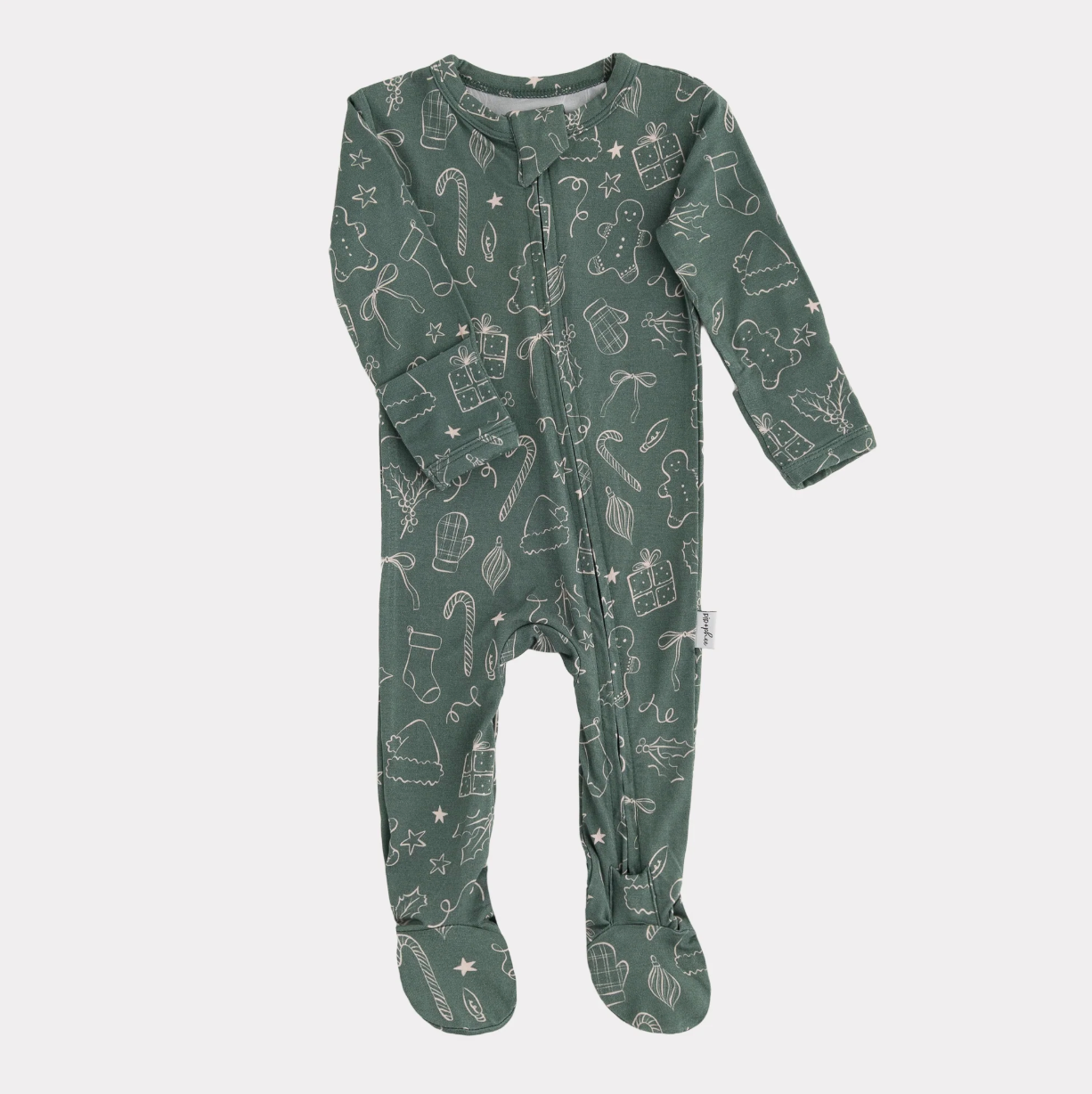Bamboo Footie - Merry Doodles