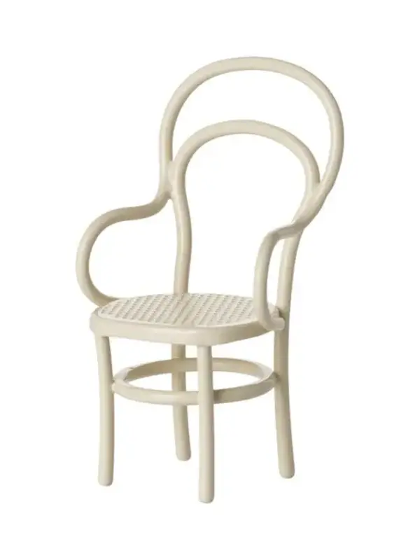 Maileg Off White Vintage Chair, Mouse