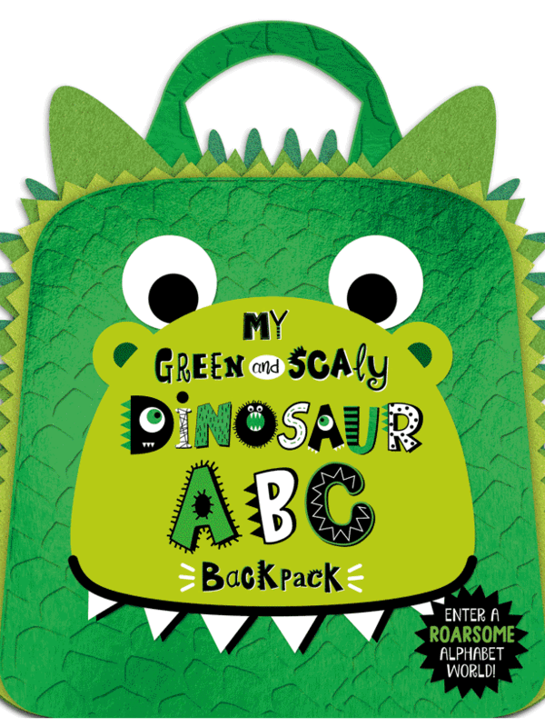 My Green + Scaly Dinosaur ABC Book Pack