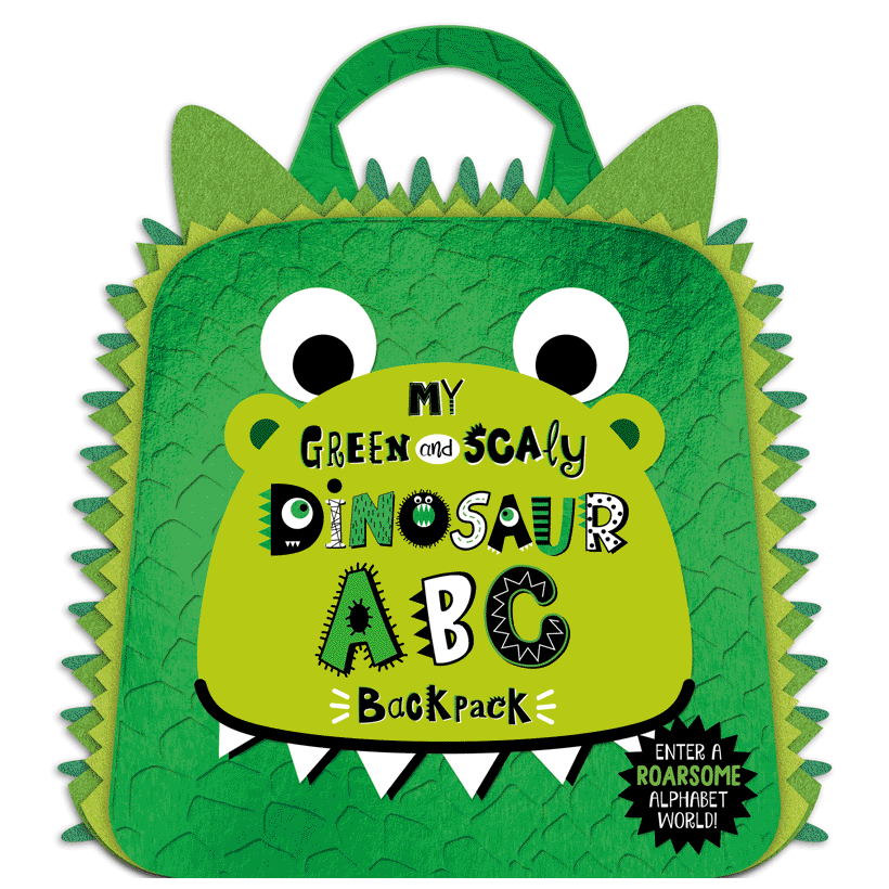 My Green + Scaly Dinosaur ABC Book Pack