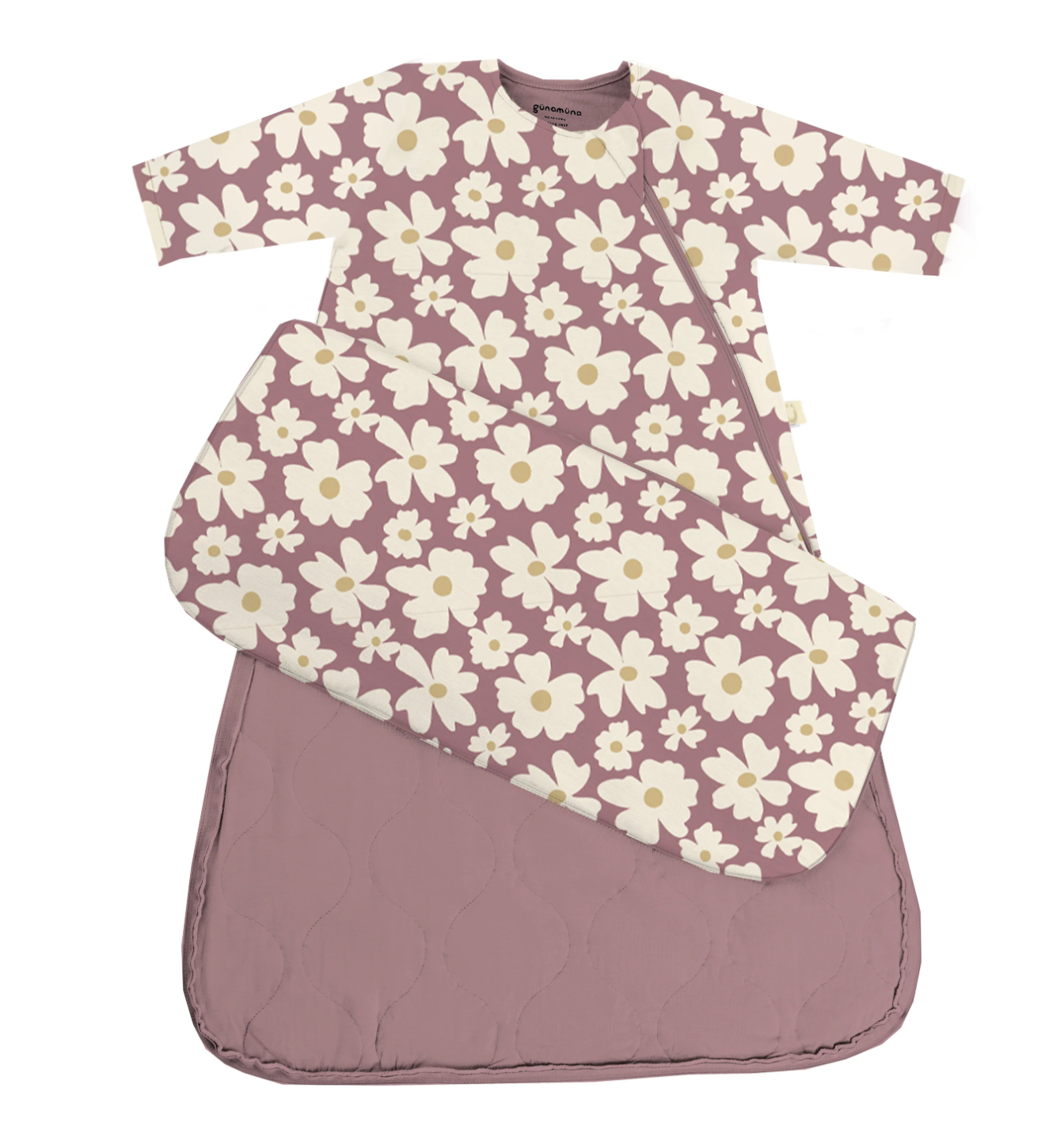 Bamboo Long Sleeve Sleep Bag - Blossom 2.5 TOG