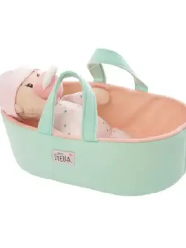 Love, Stella (Peach) - My First Doll + Bassinet